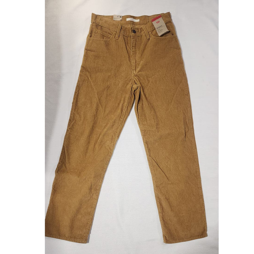 Levi's 94 baggy mid rise loose hips and thigh 28x31 inches women's Corduroy - Picture 7 of 8